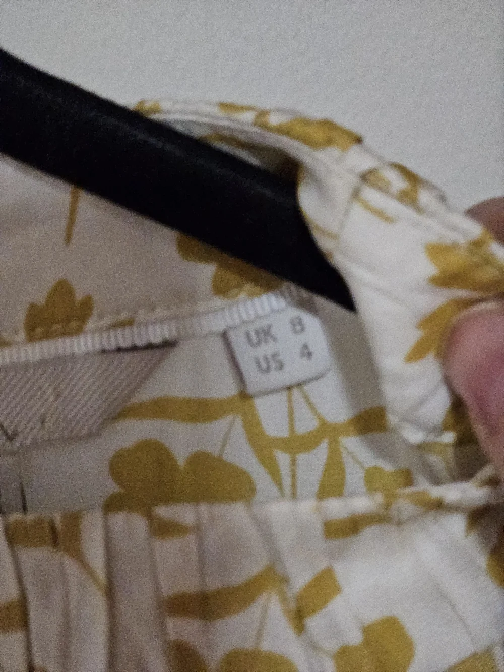 Boden Yellow Floral Short-Sleeve Blouse - Picture 4 of 5